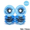 SHARK WHEEL シャークウィール ソフトウィール（クルーザー） DNA TRANSPARENT（78A） SAPPHIRE 72mm