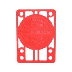 INDEPENDENT RISER PAD インディペンデント スペースパッド ライザーパッド 2枚入り RISERS 赤 1/8インチ