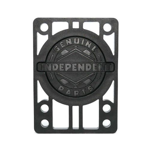 INDEPENDENT RISER PAD インディペンデント スペースパッド ライザーパッド 2枚入り RISERS 黒 1/4インチ