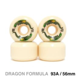 POWELL PERALTA WHEEL パウエルペラルタ ウィール DRAGONS FORMULA（DF）V6 93A GREEN DRAGON 56mm