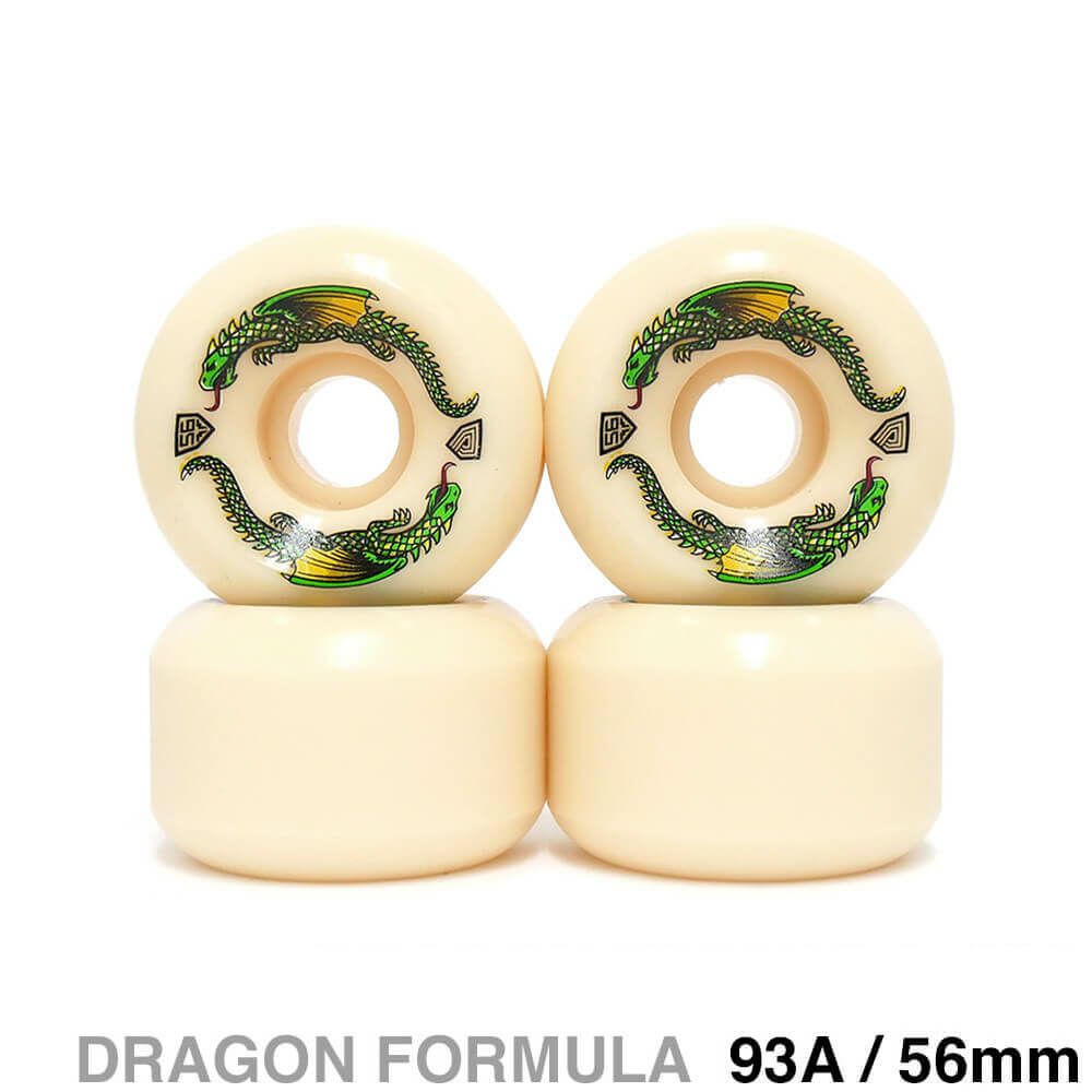 POWELL PERALTA WHEEL パウエルペラルタ ウィール DRAGONS FORMULA（DF）V6 93A GREEN DRAGON 56mm