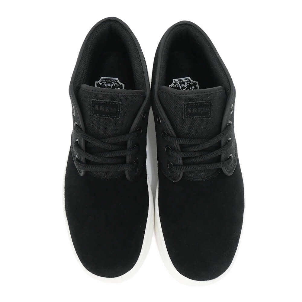 ARETH SHOES アース シューズ スニーカー BULIT 黒 BLACK-1