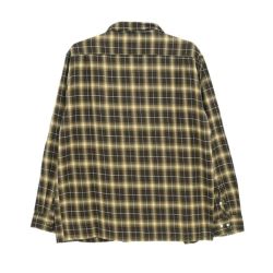 THEORIES LONG SLEEVE セオリーズ 長袖シャツ FLANNEL MECHANICS BROWN 5