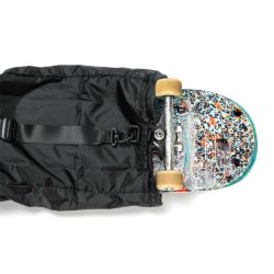 EVISEN SKATE BAG エビセン スケートボードバッグ PACKABLE BOARD BAG BLACK 6