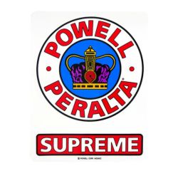 POWELL PERALTA STICKER パウエルペラルタ ステッカー SUPREME OG 6INCH