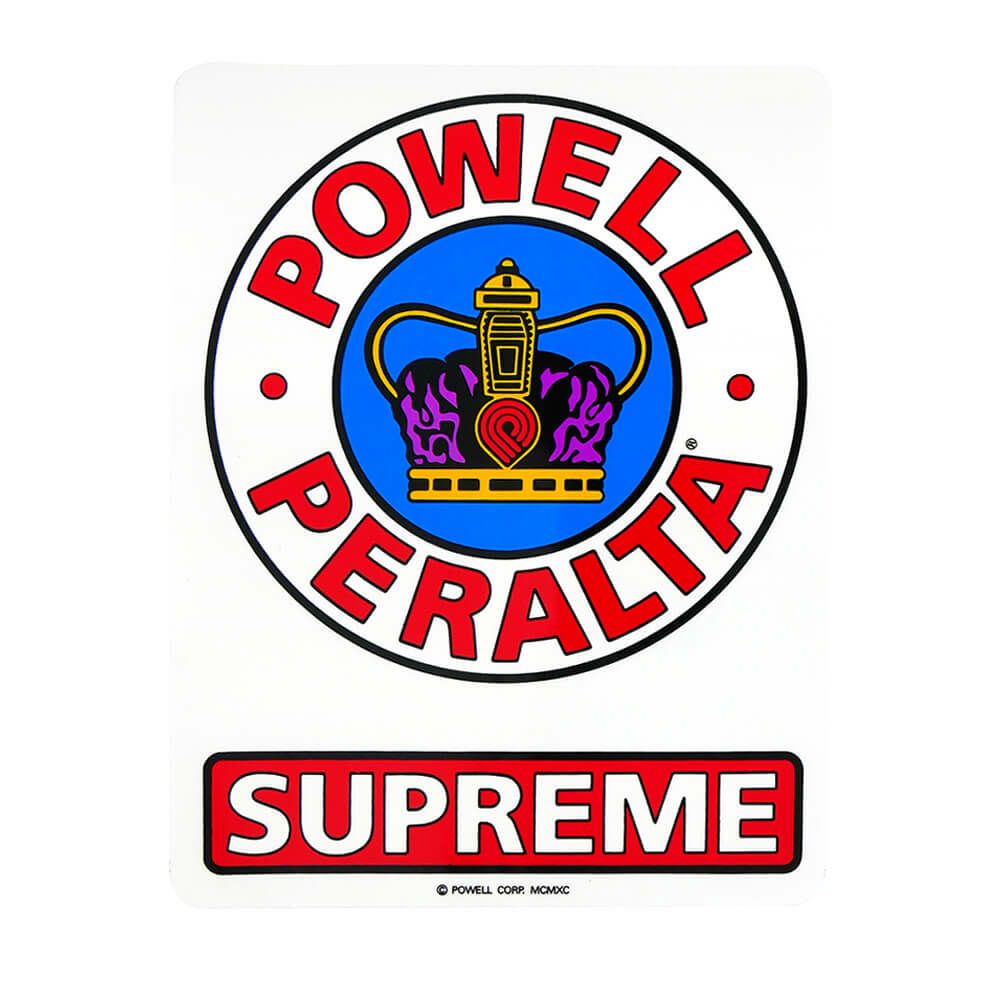 POWELL PERALTA STICKER パウエルペラルタ ステッカー SUPREME OG 6INCH