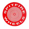 SPITFIRE STICKER スピットファイヤー ステッカー CLASSIC SWIRL LARGE RED/WHITE