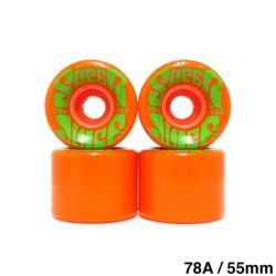 OJ WHEEL オージェー ソフトウィール（クルーザー） MINI SUPER JUICE オレンジ/緑 55mm