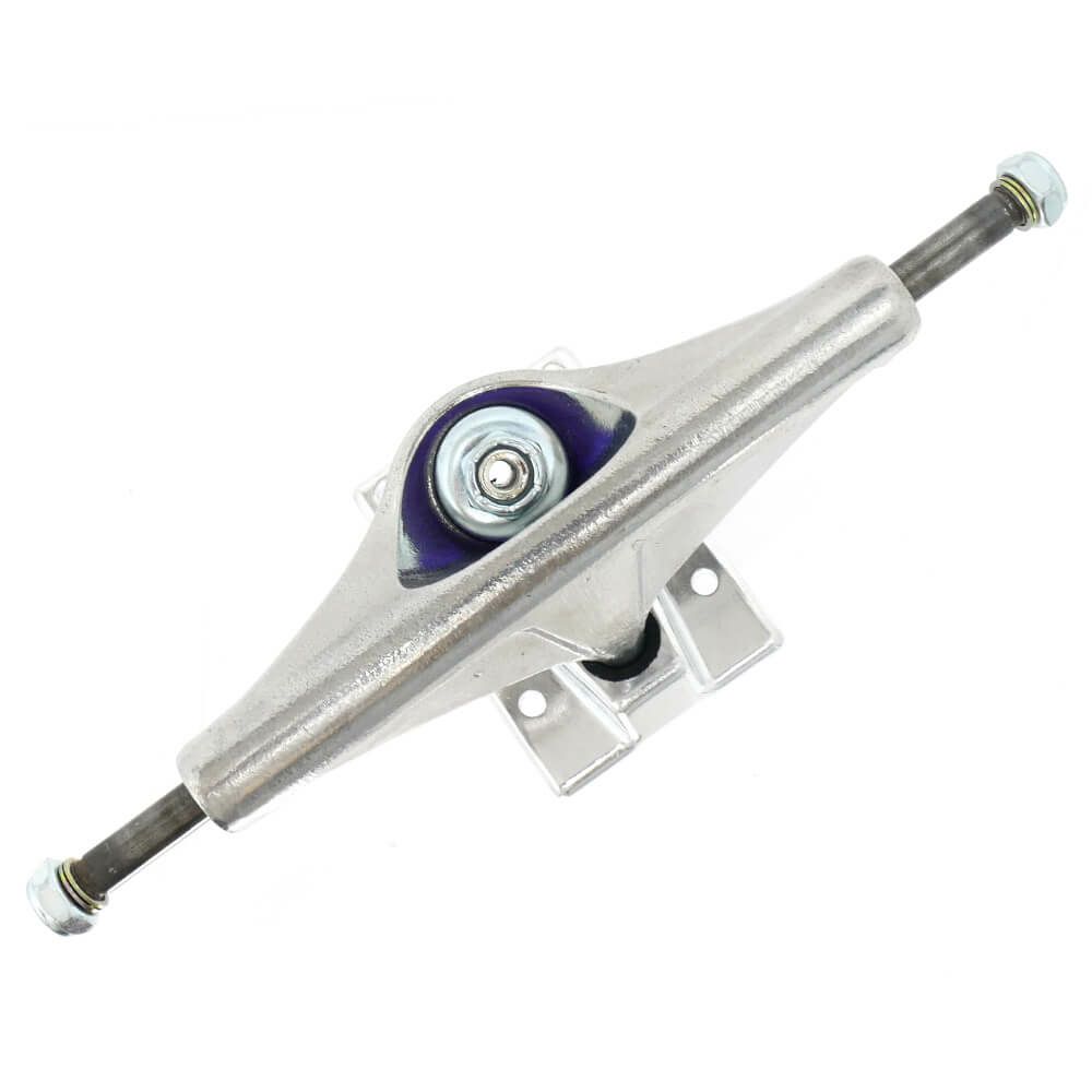Venture スケートボードトラック シルバー/ブルー5.6 VENTURE TRUCKS (ベンチャー) V-HOLLOW ALL POLISHED HI 5.0 5.2