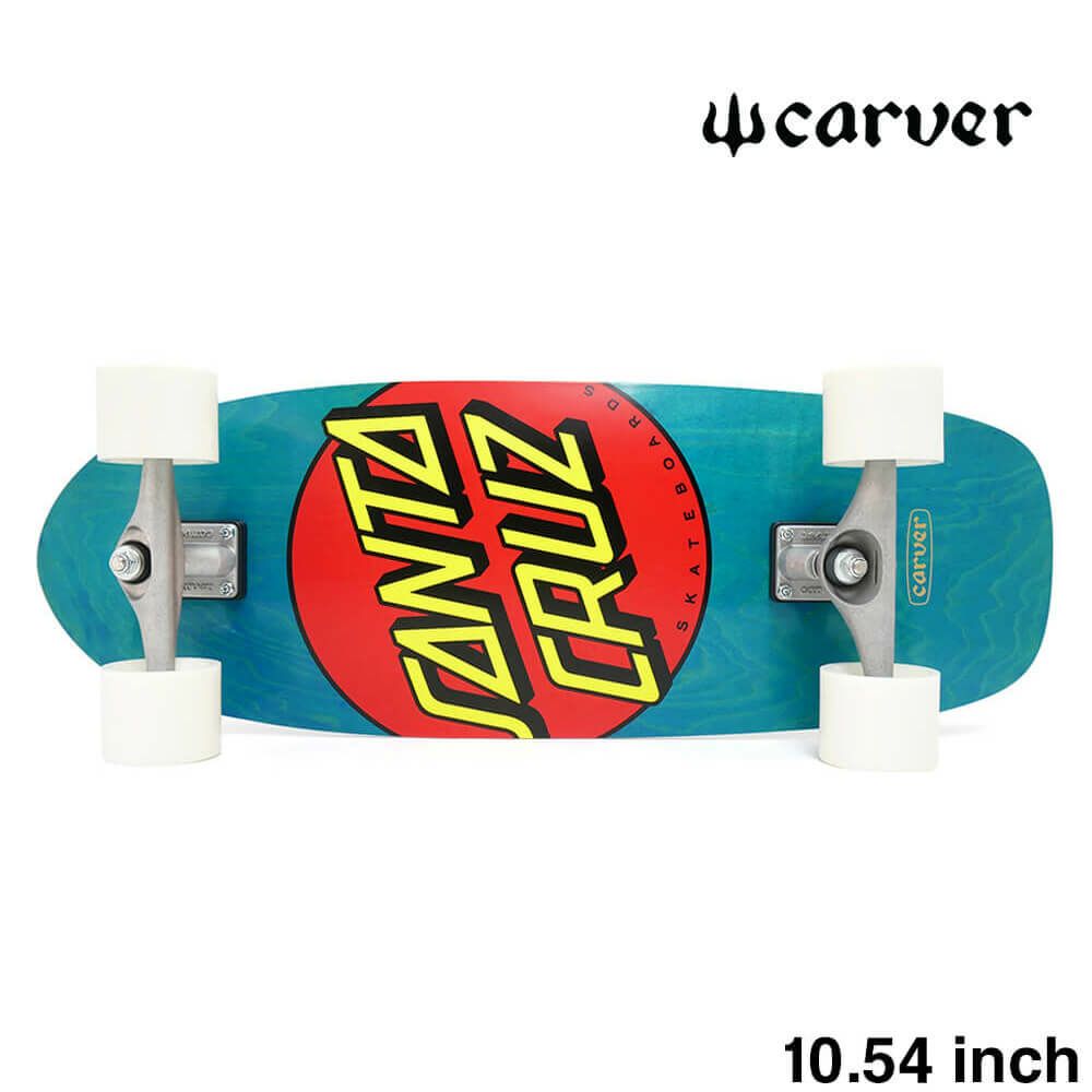 SANTA CRUZ サンタクルーズ コンプリートセット スケートボード完成品 CLASSIC DOT PIG CARVER 10.54
