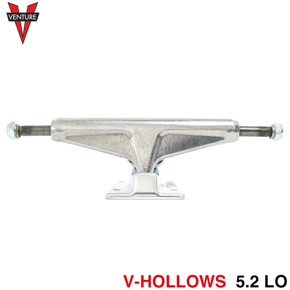 VENTURE TRUCK ベンチャー トラック V-HOLLOWS ALL POLISHED 5.2 LO シルバー