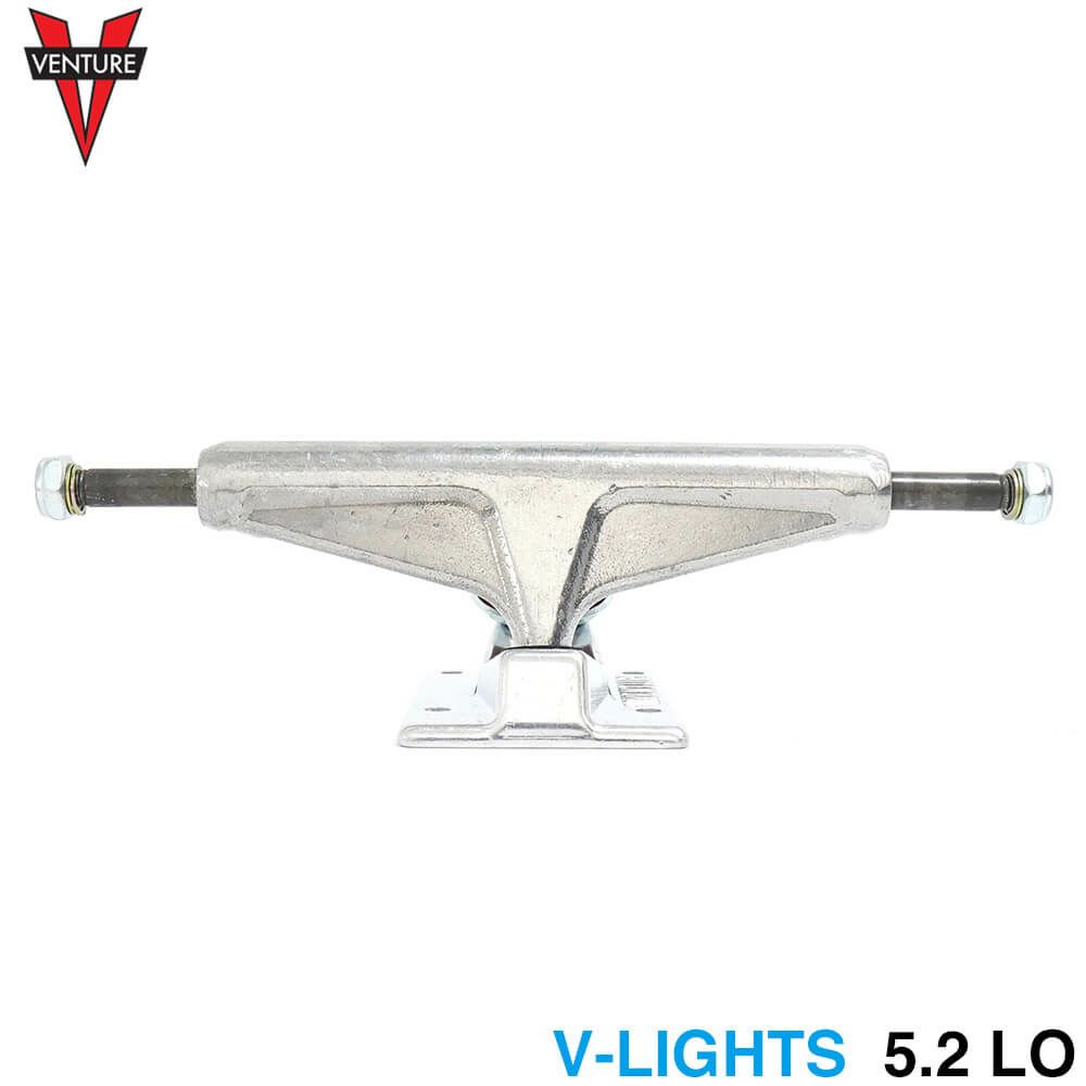 VENTURE TRUCK ベンチャー トラック V-LIGHTS ALL POLISHED 5.2 LO シルバー