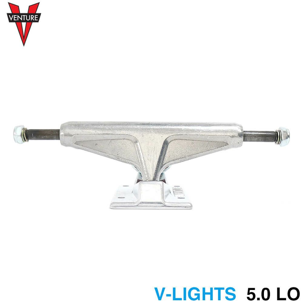 VENTURE TRUCK ベンチャー トラック V-LIGHTS ALL POLISHED 5.0 LO シルバー