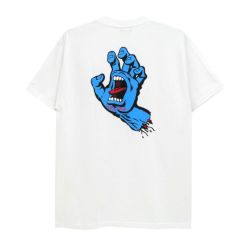 SANTA CRUZ T-SHIRT サンタクルーズ Tシャツ SCREAMING HAND WHITE