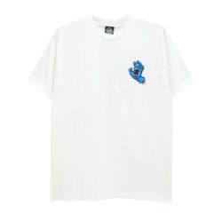 SANTA CRUZ T-SHIRT サンタクルーズ Tシャツ SCREAMING HAND WHITE 1