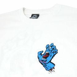 SANTA CRUZ T-SHIRT サンタクルーズ Tシャツ SCREAMING HAND WHITE 2