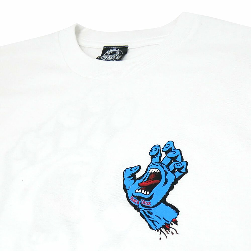 希少 SANTA CRUZ Tシャツ NHS サンタクルーズ スケート ④ SANTA CRUZ T-SHIRT サンタクルーズ Tシャツ SCREAMING HAND