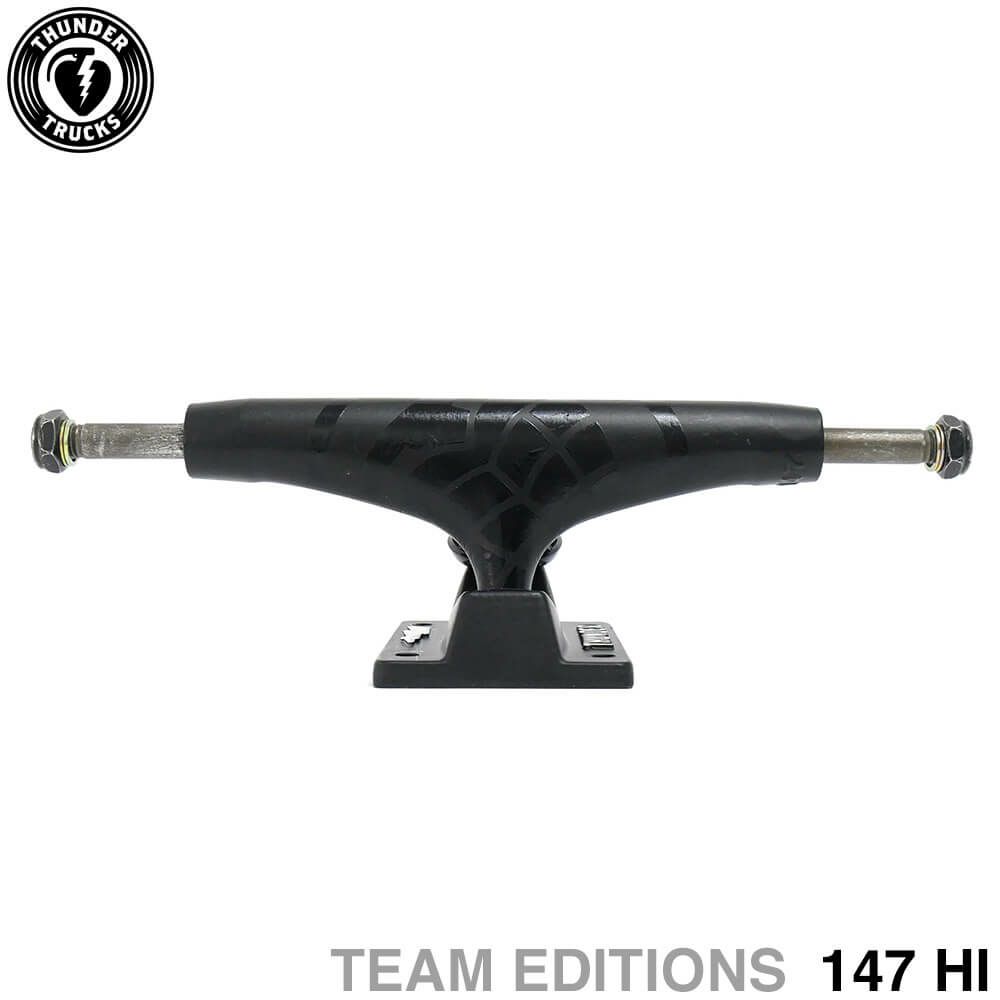 THUNDER TRUCK サンダー トラック TEAM EDITIONS BLACK SONORA 147 HI 黒