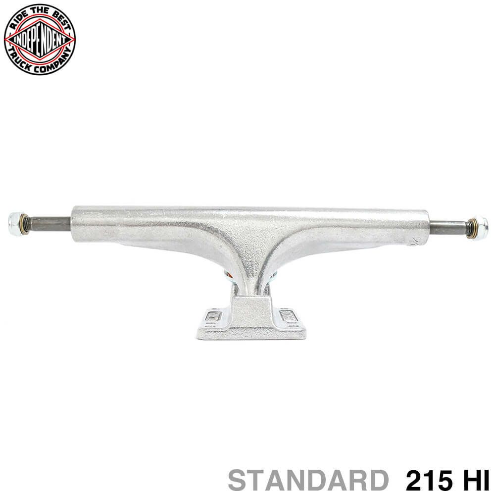 INDEPENDENT TRUCK インディペンデント トラック STAGE 11 215 HI（STANDARD） シルバー 6 HOLE BASEPLATE