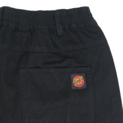 SANTA CRUZ PANTS サンタクルーズ パンツ ジーンズ LTD LOGO PANTS BLACK 3