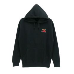 TOY MACHINE HOOD トイマシーン パーカー MONSTER EMBROIDERED BLACK スケートボード スケボー