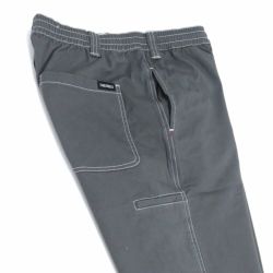 THEORIES PANTS セオリーズ パンツ ジーンズ STAMP LOUNGE CONTRAST STITCH LIGHT GREY 5