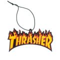 THRASHER AIR FRESHNER スラッシャー エアフレッシュナー FLAME BLACK/RED/YELLOW スケートボード スケボー 1