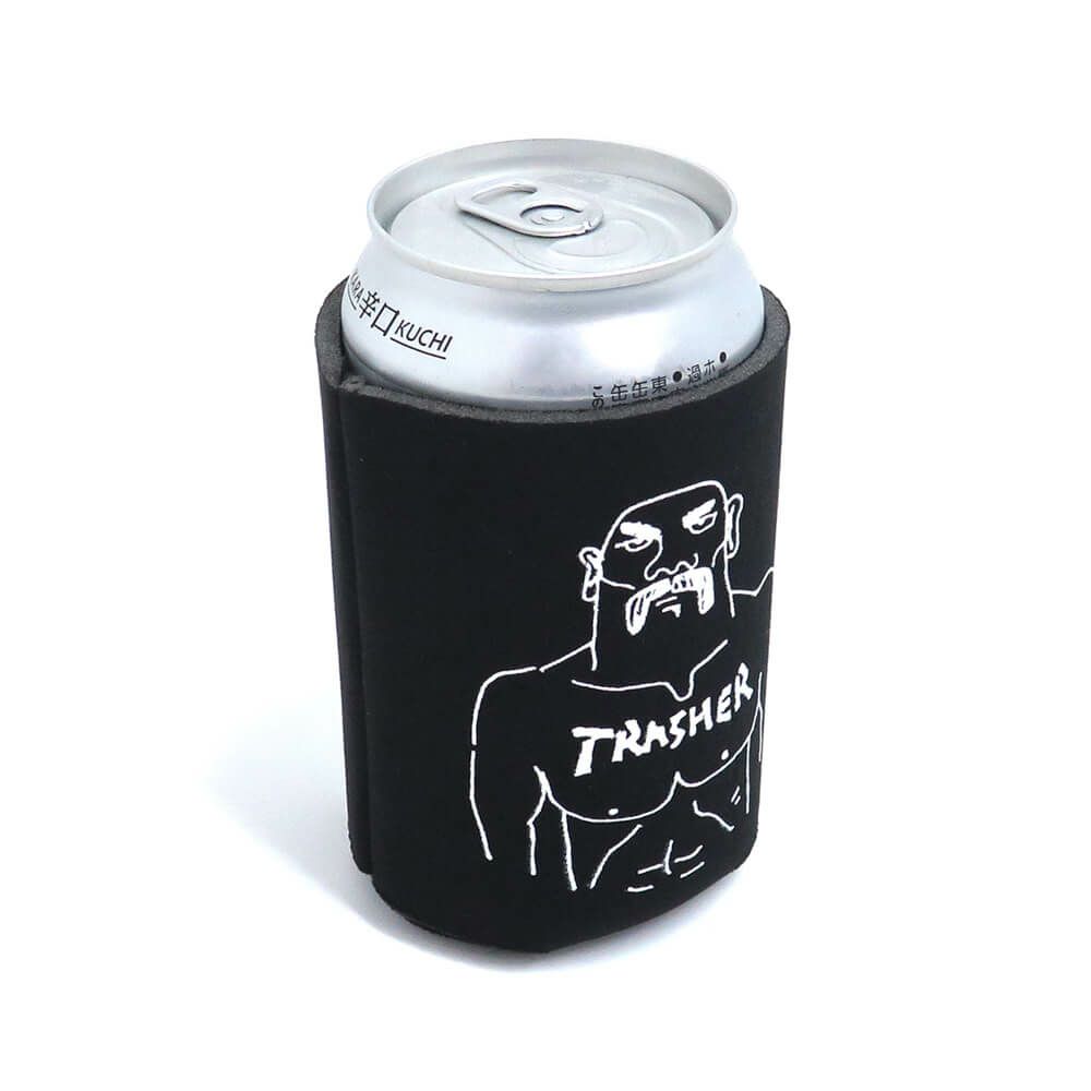 THRASHER COOZIE スラッシャー ドリンククーラー TRASHER KOOZIE BLACK スケートボード スケボー 1