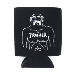 THRASHER COOZIE スラッシャー ドリンククーラー TRASHER KOOZIE BLACK スケートボード スケボー 4