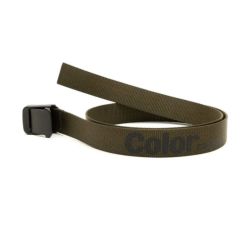 COLOR COMMUNICATIONS BELT カラーコミュニケーションズ ベルト T-LOCK SOLID WAWA DARK OLIVE スケートボード スケボー