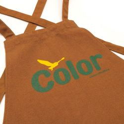 COLOR COMMUNICATIONS APRON カラーコミュニケーションズ エプロン WAWA OWL CROSS CAMEL スケートボード スケボー 2