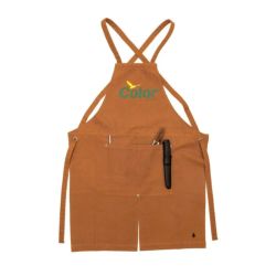 COLOR COMMUNICATIONS APRON カラーコミュニケーションズ エプロン WAWA OWL CROSS CAMEL スケートボード スケボー 4