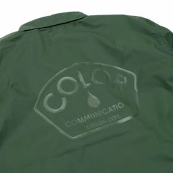 COLOR COMMUNICATIONS JACKET カラーコミュニケーションズ ジャケット DESIGN DEPT PATCH COACHS FOREST スケートボード スケボー 3