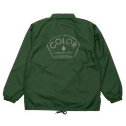 COLOR COMMUNICATIONS JACKET カラーコミュニケーションズ ジャケット DESIGN DEPT PATCH COACHS FOREST スケートボード スケボー 5