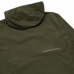 COLOR COMMUNICATIONS JACKET カラーコミュニケーションズ ジャケット DRIP EMB SHELL OLIVE スケートボード スケボー 3