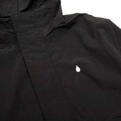 COLOR COMMUNICATIONS JACKET カラーコミュニケーションズ ジャケット DRIP EMB SHELL BLACK スケートボード スケボー 2