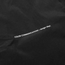 COLOR COMMUNICATIONS JACKET カラーコミュニケーションズ ジャケット DRIP EMB SHELL BLACK スケートボード スケボー 4