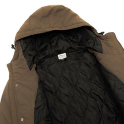 COLOR COMMUNICATIONS JACKET カラーコミュニケーションズ ジャケット DRIP EMB PUFFY BROWN スケートボード スケボー 6