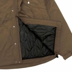 COLOR COMMUNICATIONS JACKET カラーコミュニケーションズ ジャケット DRIP EMB PUFFY BROWN スケートボード スケボー 7