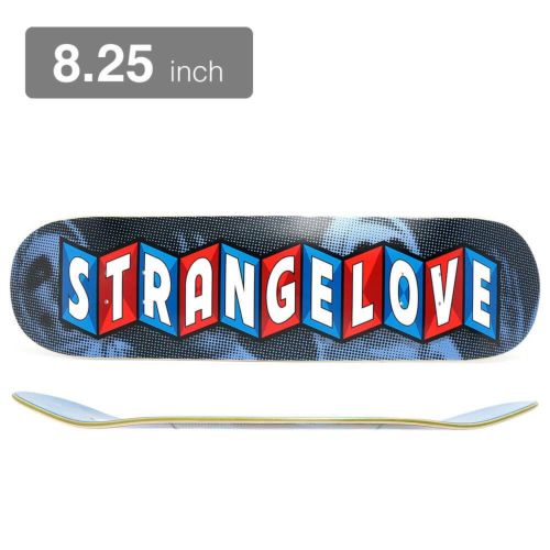 STRANGE LOVE DECK ストレンジラブ デッキ TEAM CAROUSEL BLUE 8.25 スケートボード スケボー
