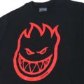 SPITFIRE T-SHIRT スピットファイヤー Tシャツ BIGHEAD BLACK/RED スケートボード スケボー 1