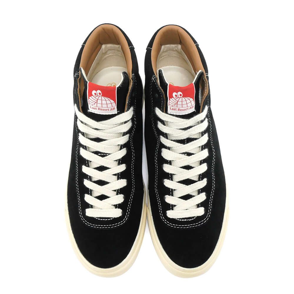 LAST RESORT AB SHOES ラストリゾートエービー シューズ スニーカー VM001 HI SUEDE 黒/白 BLACK/WHITE スケートボード スケボー 2