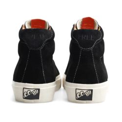 LAST RESORT AB SHOES ラストリゾートエービー シューズ スニーカー VM001 HI SUEDE 黒/白 BLACK/WHITE スケートボード スケボー 3