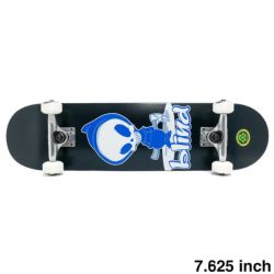 専用ケース付きBLIND ブラインド コンプリートセット スケートボード完成品 BITMAP REAPER BLUE 7.625 スケートボード スケボー