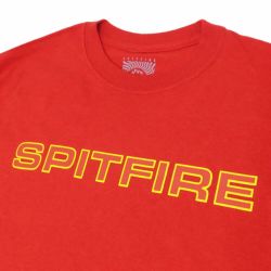 【セール】SPITFIRE LONG SLEEVE スピットファイヤー ロングスリーブTシャツ CLASSIC 87 RED/GOLD スケートボード スケボー 1