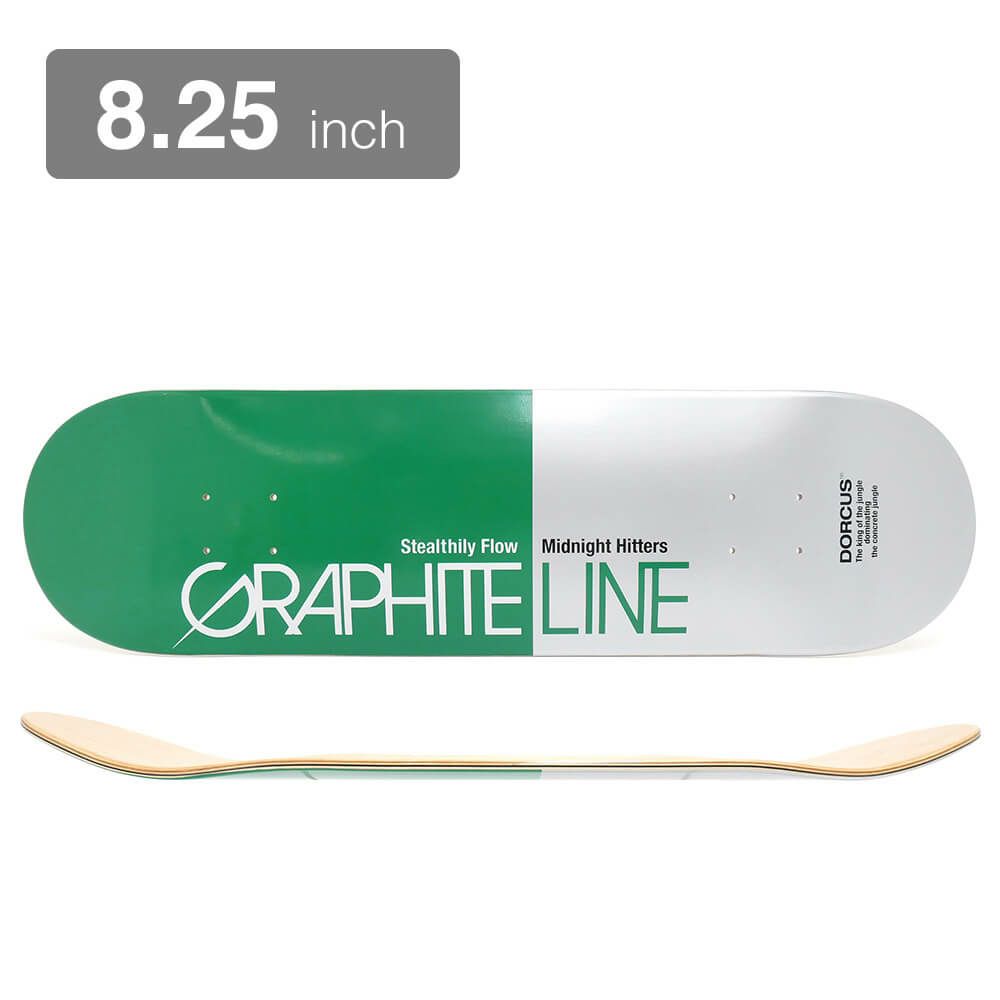 DORCUS DECK ドーカス デッキ TEAM GRAPHITE LINE 8.25 スケートボード スケボー