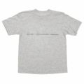 COLOR COMMUNICATIONS T-SHIRT カラーコミュニケーションズ Tシャツ COLOR COMMUNICATIONS x STRUSH WHEELS SCRIPT DRIP WHEEL GREY スケートボード スケボー 1