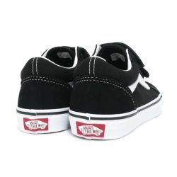 VANS SHOES バンズ シューズ スニーカー KID'S OLD SKOOL V 黒/白 BLACK/WHITE（US企画） スケートボード スケボー 2