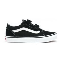 VANS SHOES バンズ シューズ スニーカー KID'S OLD SKOOL V 黒/白 BLACK/WHITE（US企画） スケートボード スケボー 3