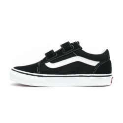 VANS SHOES バンズ シューズ スニーカー KID'S OLD SKOOL V 黒/白 BLACK/WHITE（US企画） スケートボード スケボー 4